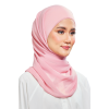 Kalsom Light Chiffon Scarf in Blossom Pink